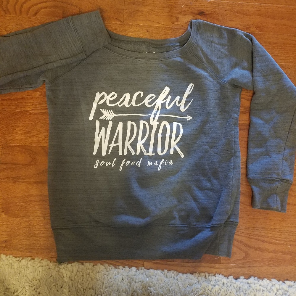 Soul Food Mafia peaceful warrior sweatshirt